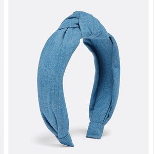Draper James Chambray Knot Headband